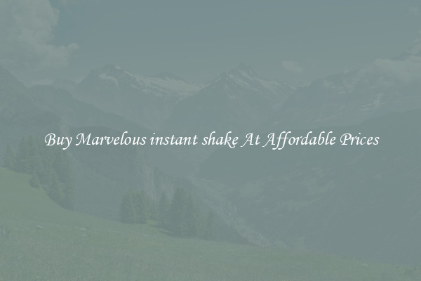 Buy Marvelous instant shake At Affordable Prices