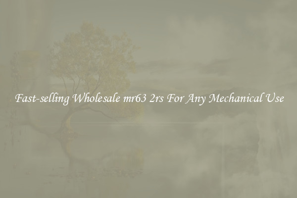 Fast-selling Wholesale mr63 2rs For Any Mechanical Use