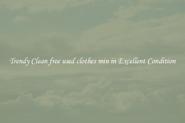 Trendy Clean free used clothes min in Excellent Condition