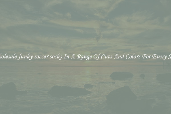 Wholesale funky soccer socks In A Range Of Cuts And Colors For Every Shoe