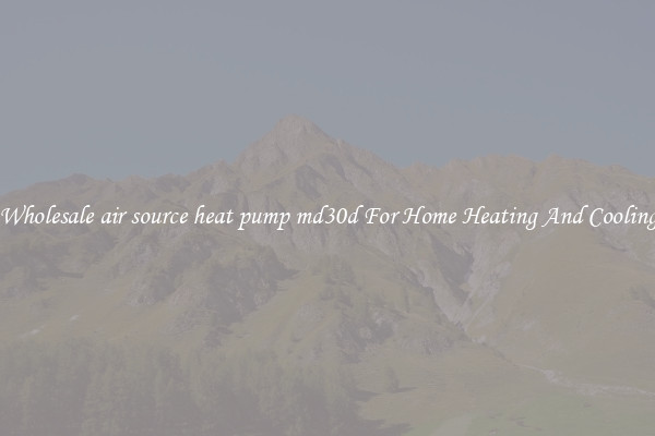 Wholesale air source heat pump md30d For Home Heating And Cooling